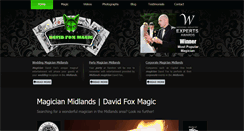 Desktop Screenshot of magician-midlands.co.uk